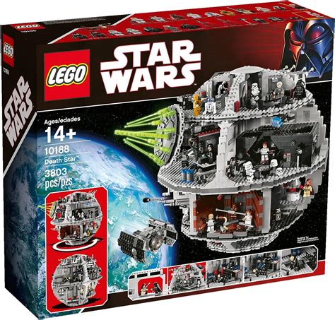 Probably depends on which minifigures you prefer more. . Lego 10188 death star